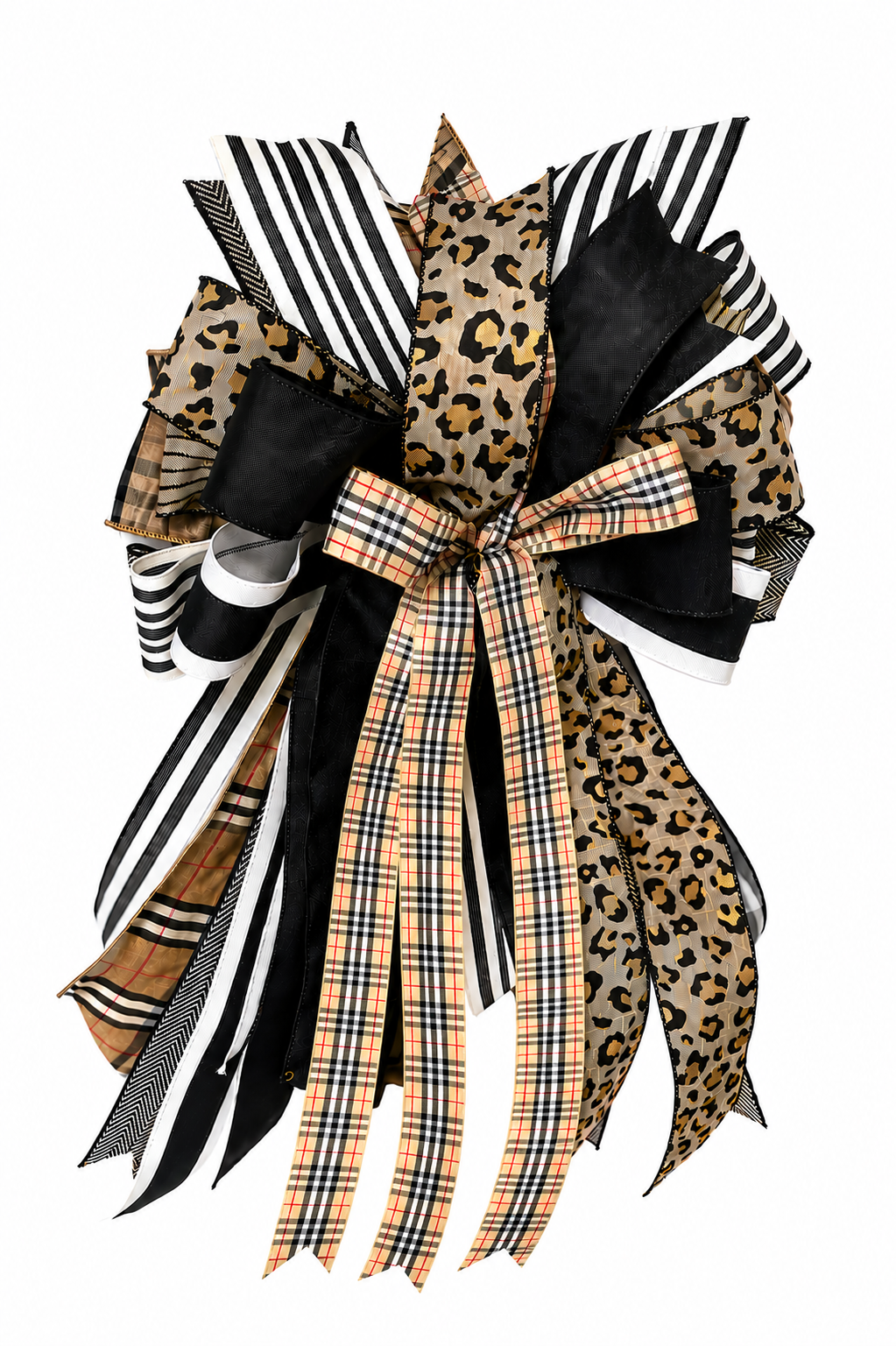The Grand Manor Luxury Oversized Door Bow | Bespoke 10-Ribbon Statement Bow