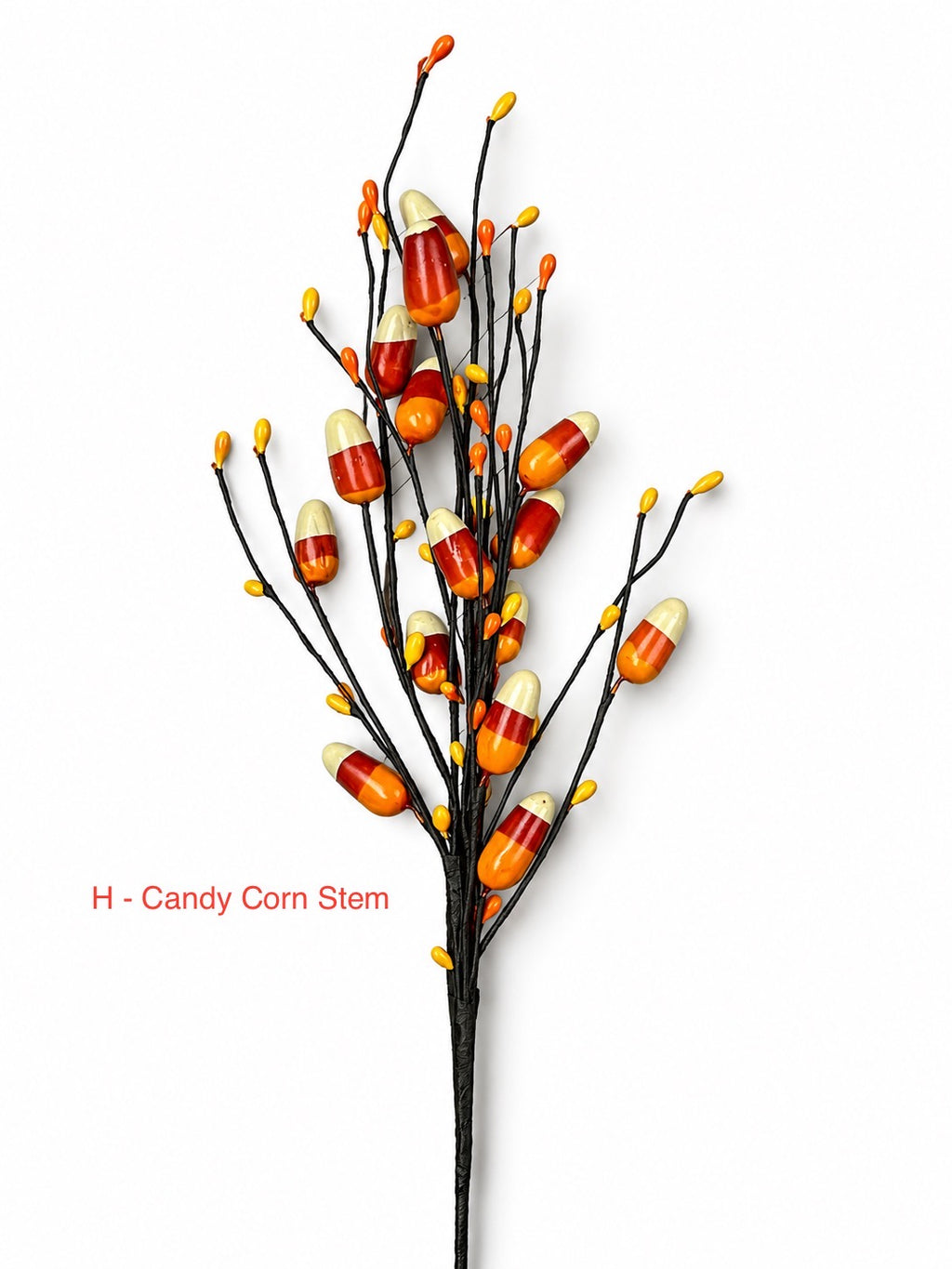 Ghoulish Glamour Luxury Oversized Door Bow | Orange, Black & White Halloween Statement Bow