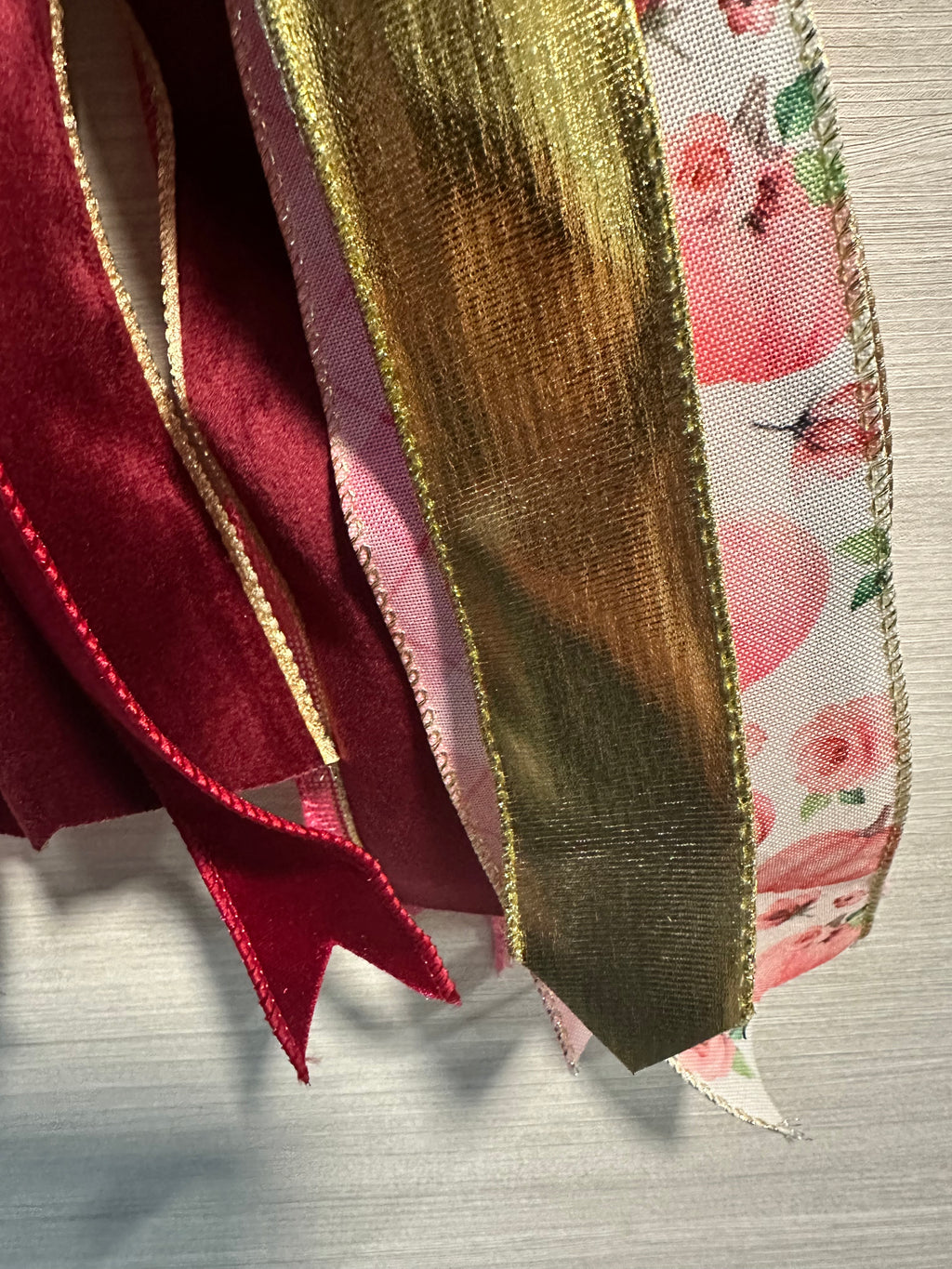Pumpkin Parlour Luxury Oversized Door Bow – Pink, Burgundy & Gold Fall Statement Bow