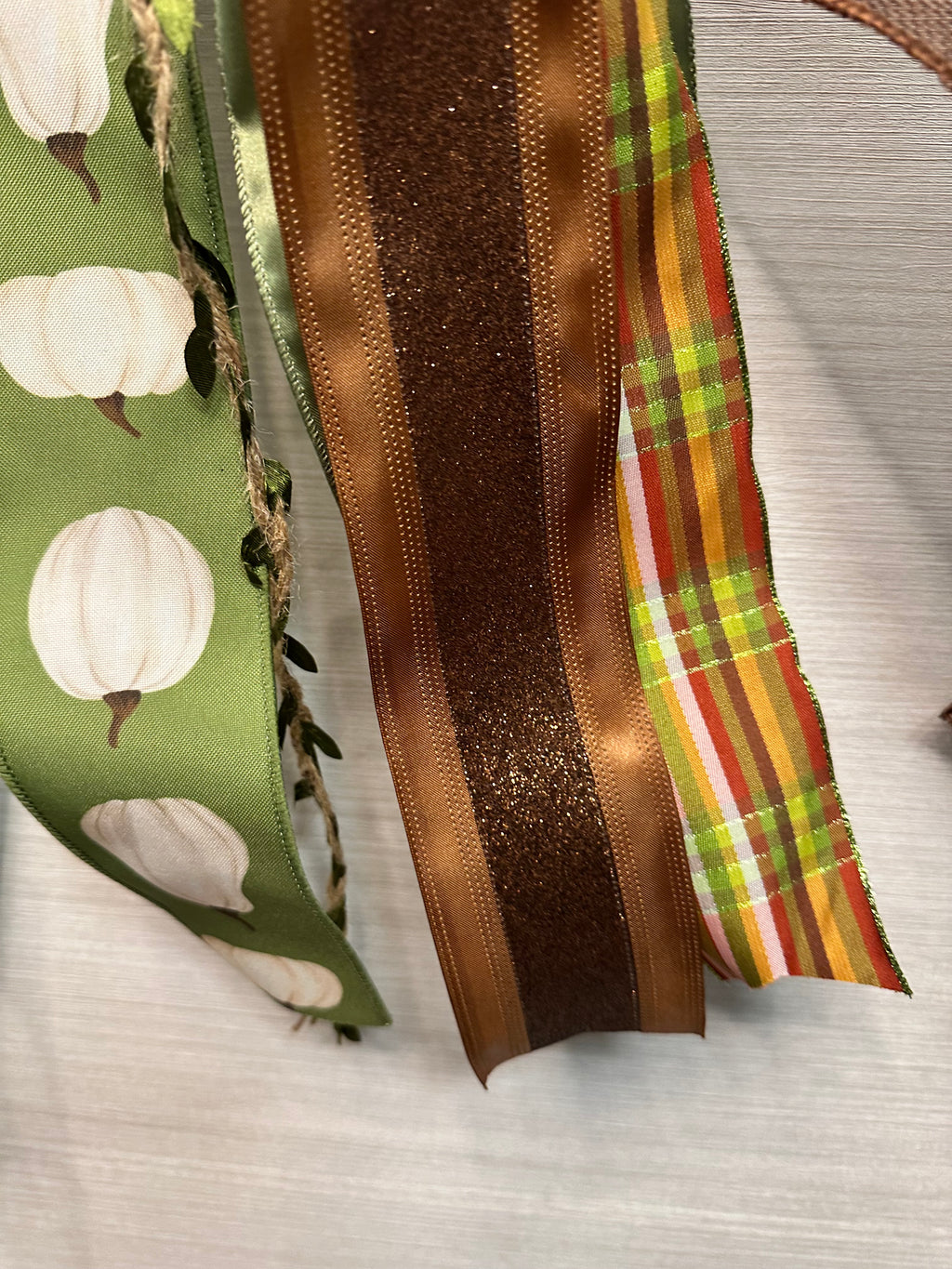 Harvest Manor Luxury Oversized Door Bow – Olive Green, Pumpkin & Copper Fall Statement Bow
