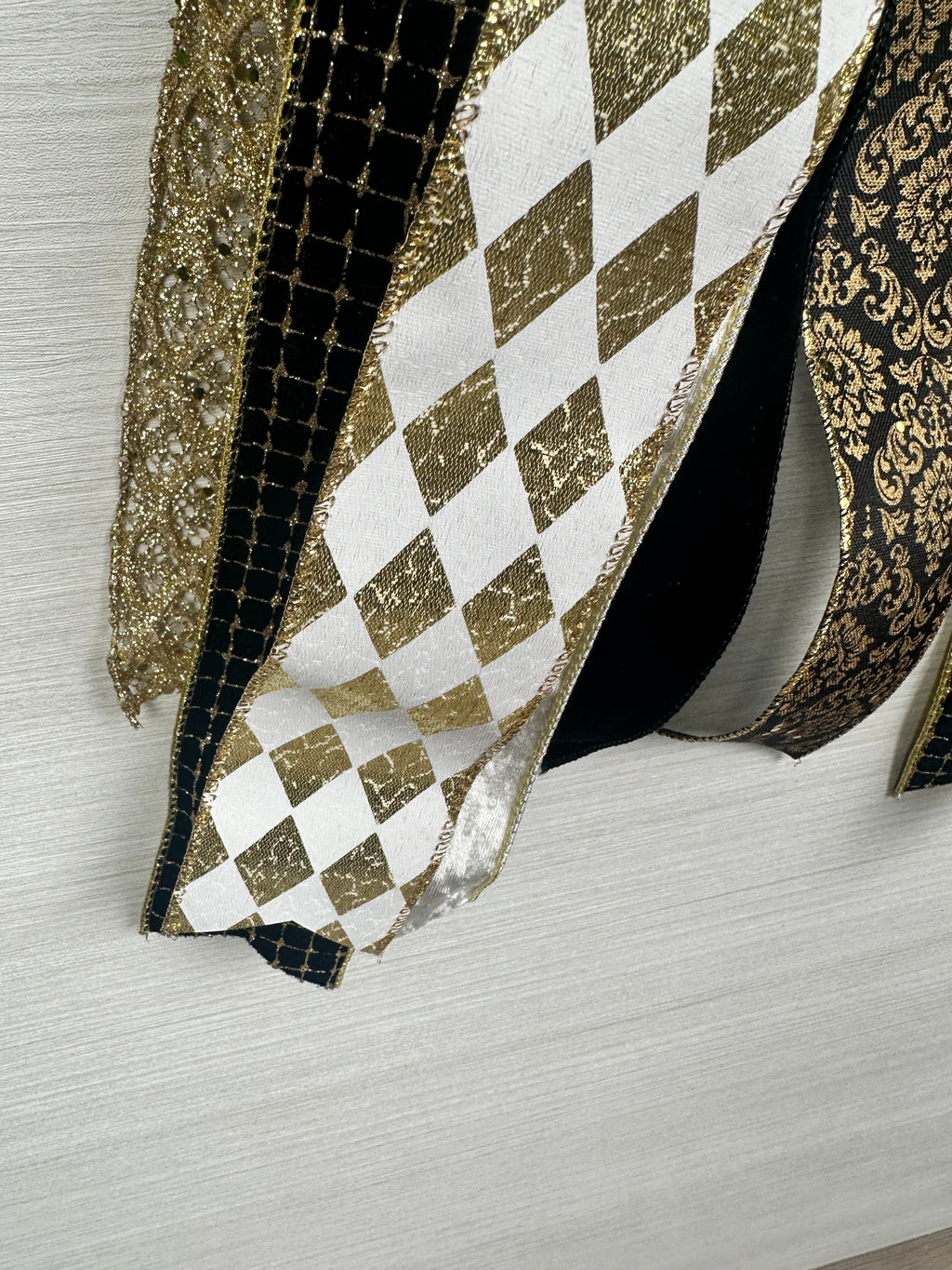 Black Velvet Luxury Oversized Door Bow